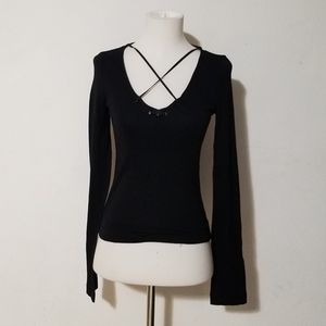 Armani Exchange Black Top